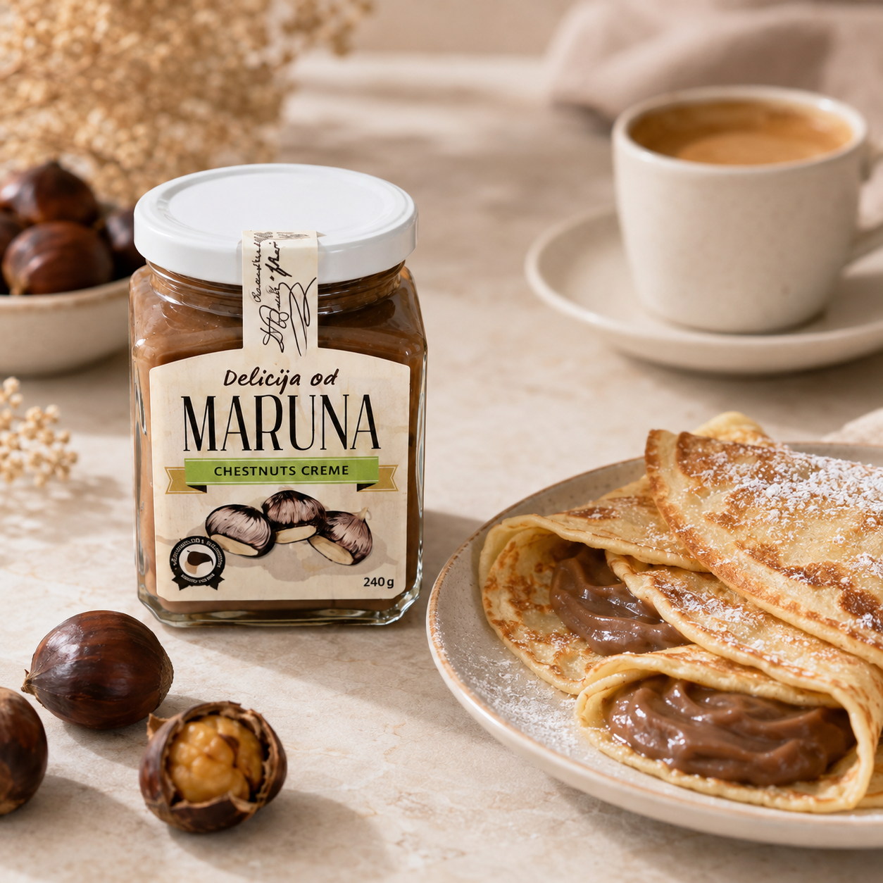 Krem z kasztanów Marroni (Delicija od maruna) 240 g (3)