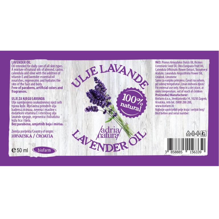 olejek pielęgnacyjny lawenda