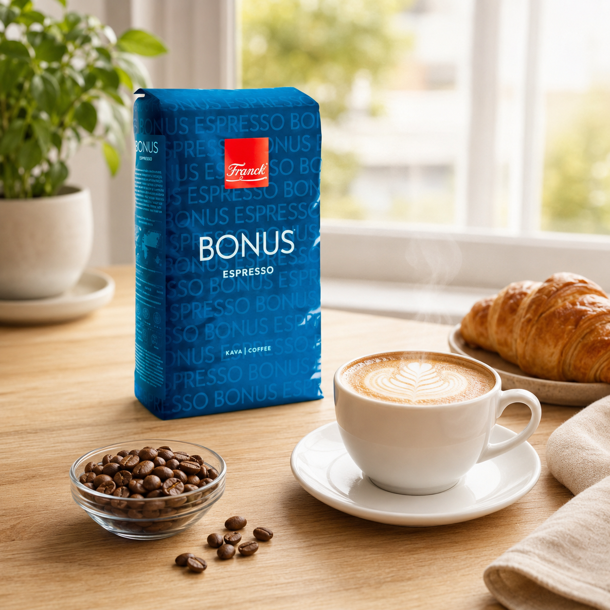 Kawa ziarnista espresso Bonus 1 kg FRANCK (3)