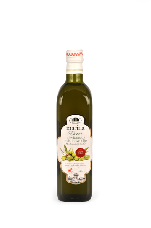 Oliwa z oliwek extra virgin MARINA 0,25 l tłoczona na zimno