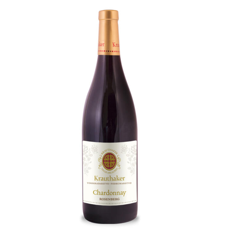 Krauthaker Chardonnay Rosenberg 0,75 l – chorwackie białe wino premium