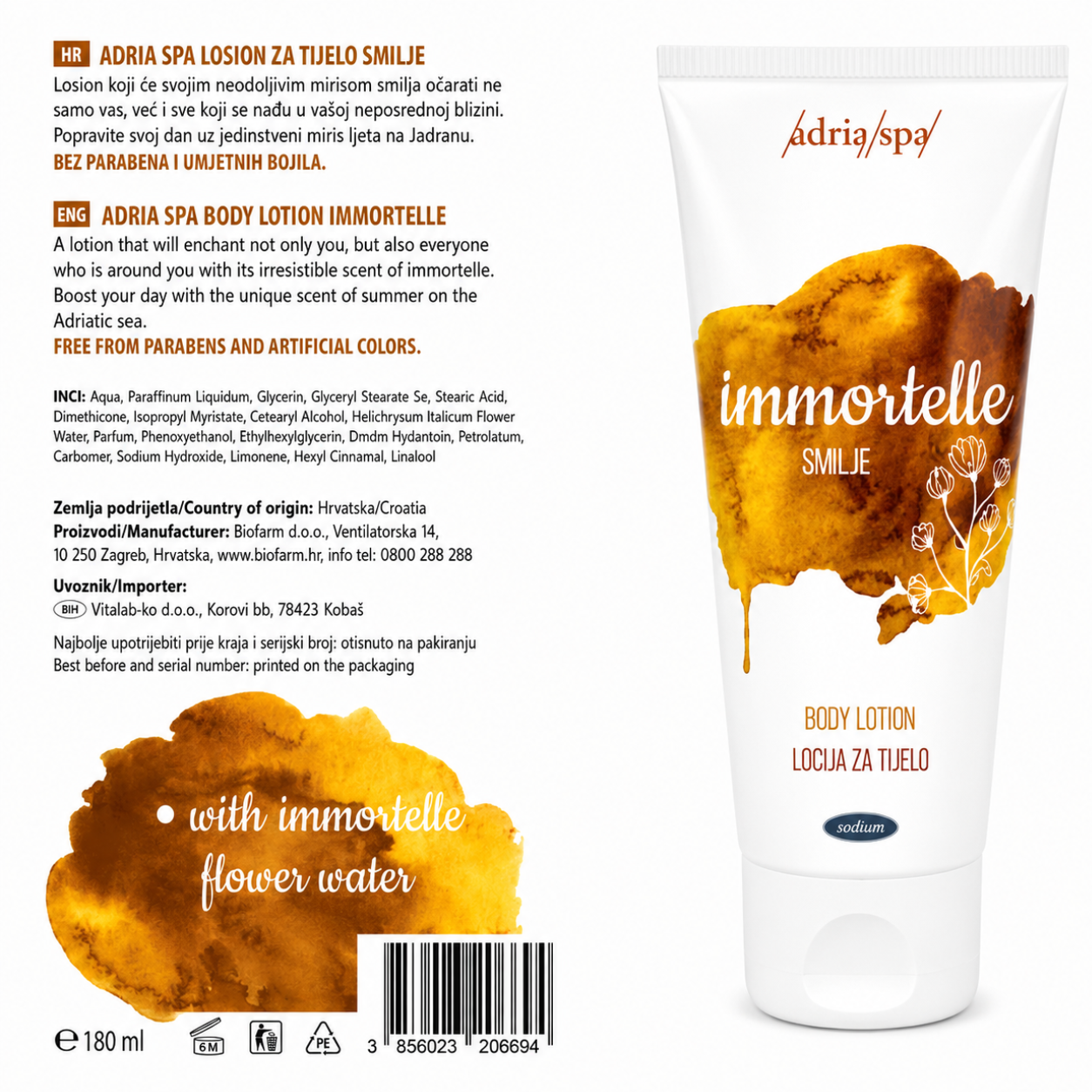 Balsam do ciała Smilje, 180 ml (2)