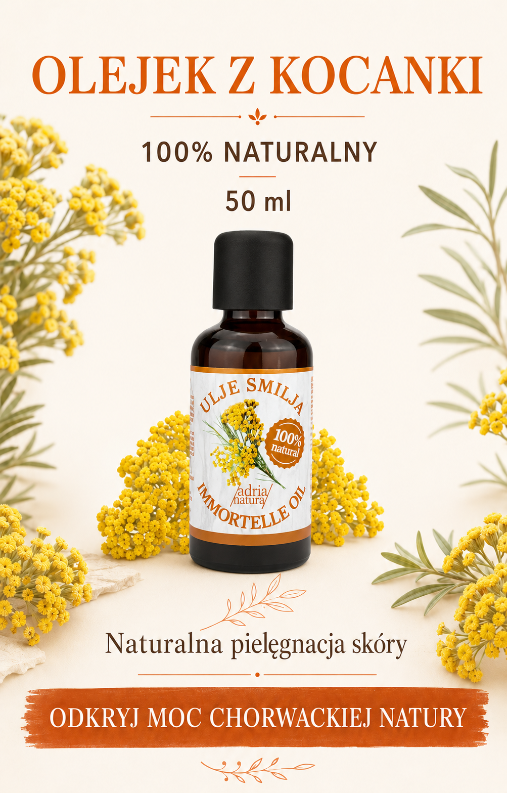 Olejek pielęgnacyjny – Smilje, 50 ml (2)