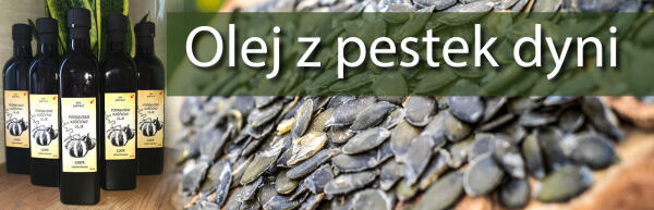 Garść inspiracji kulinarnych - olej z pestek dyni